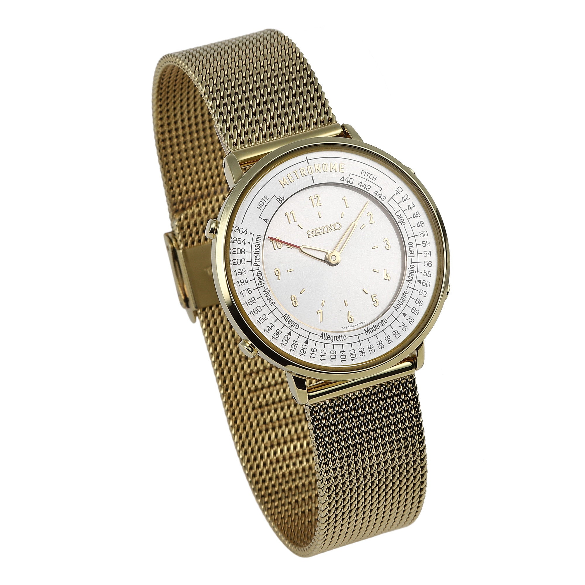 限定】メトロノームウオッチ Standard Line（キャメル）クラシック